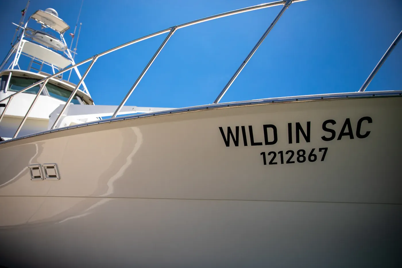 Wild in Sac 65 ft Hatteras — Los Cabos fishing charter