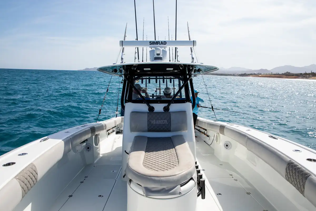 Warrior 37 ft Freeman Catamaran — Los Cabos fishing charter