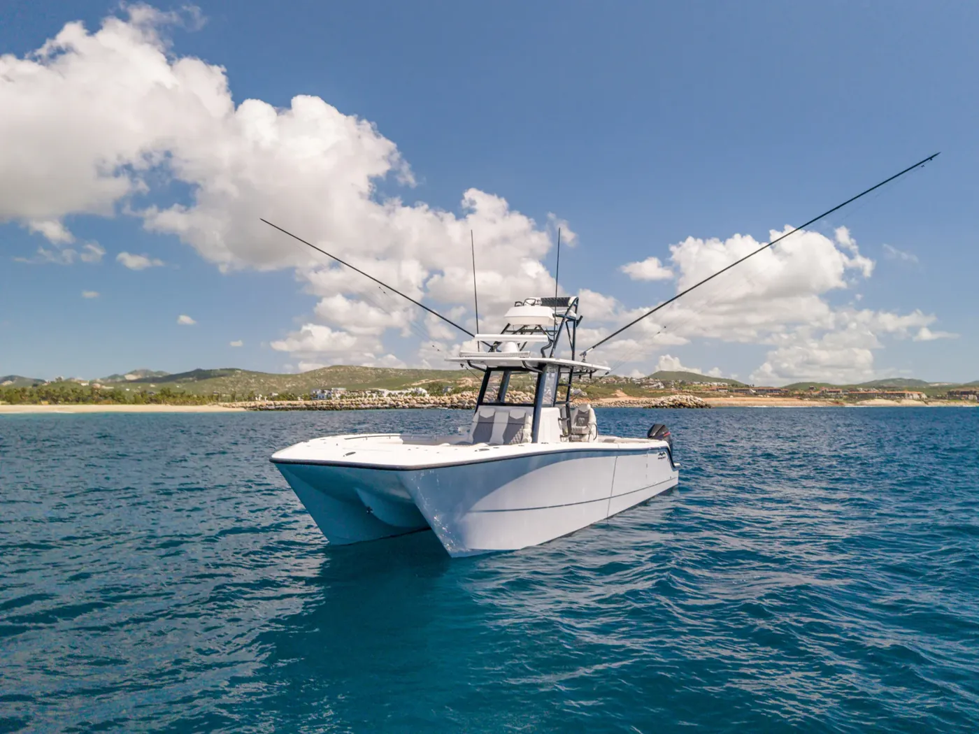 Reel Adventure 35 ft Invincible Cat — Los Cabos fishing charter