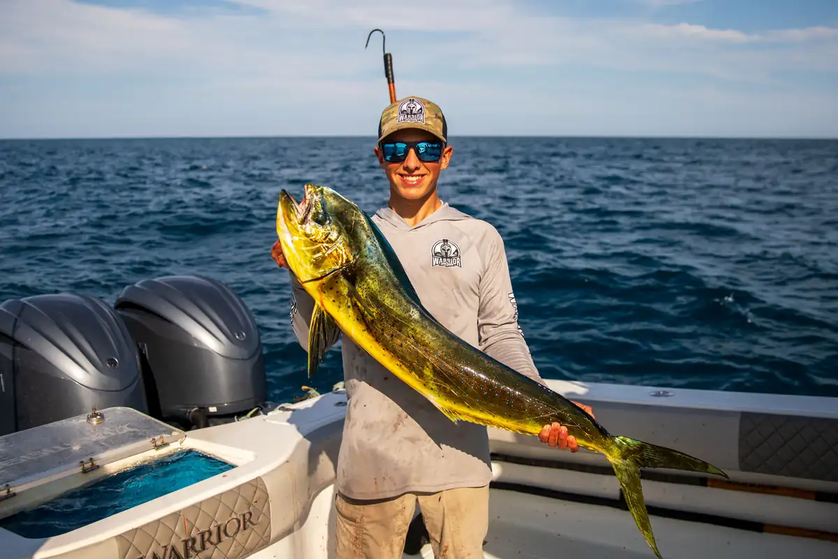 Warrior 37 ft Freeman Catamaran — Los Cabos fishing charter