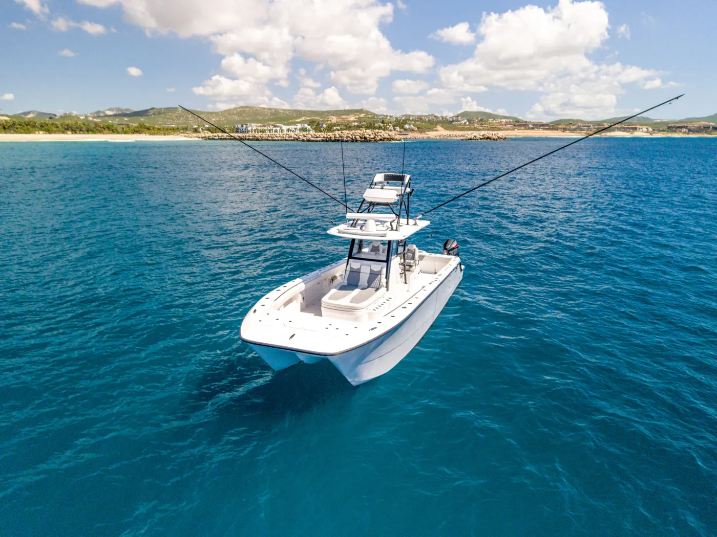 Reel Adventure 35 ft Invincible Cat — Los Cabos fishing charter