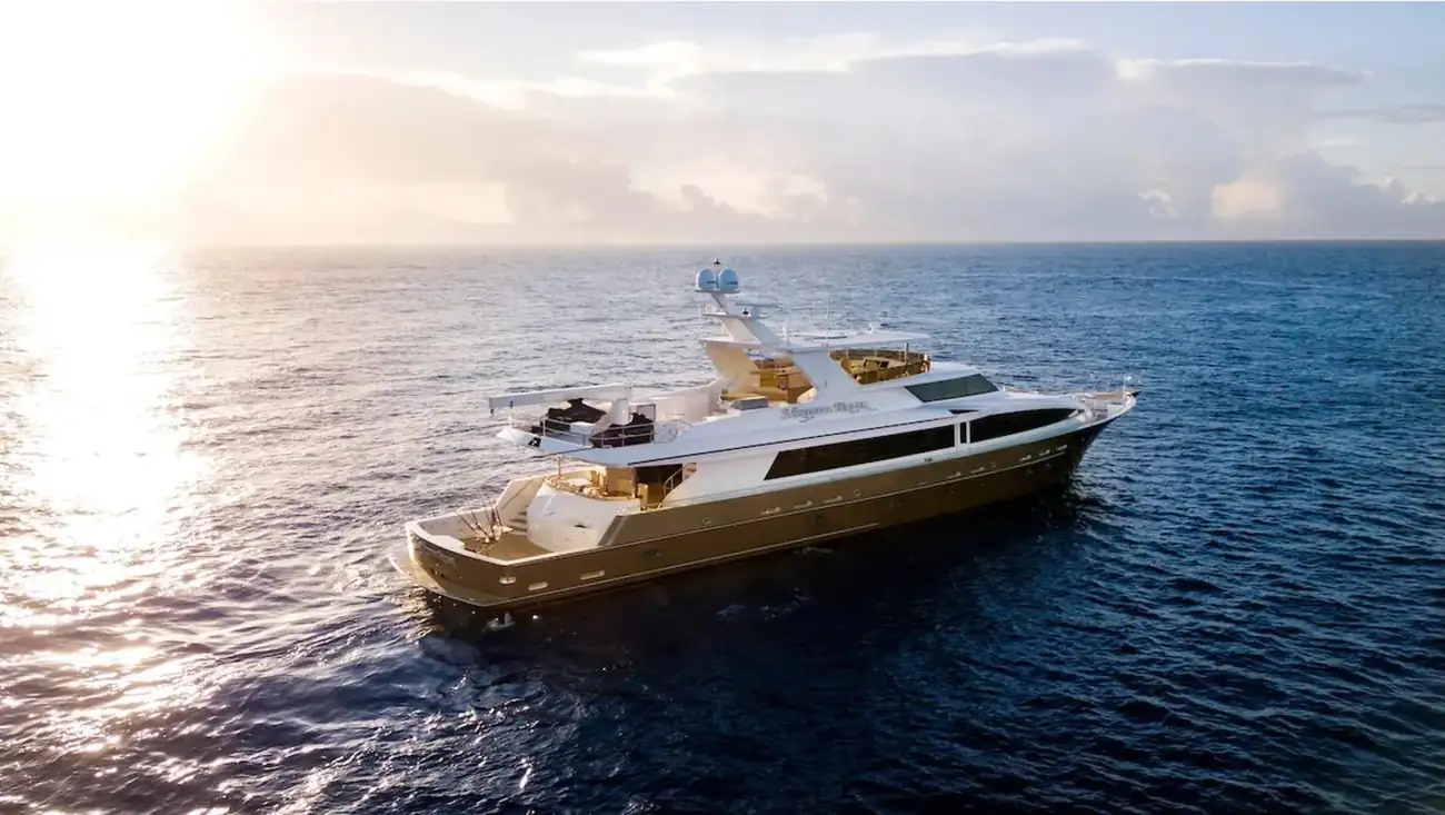 Aboard the Northern Dream yacht
