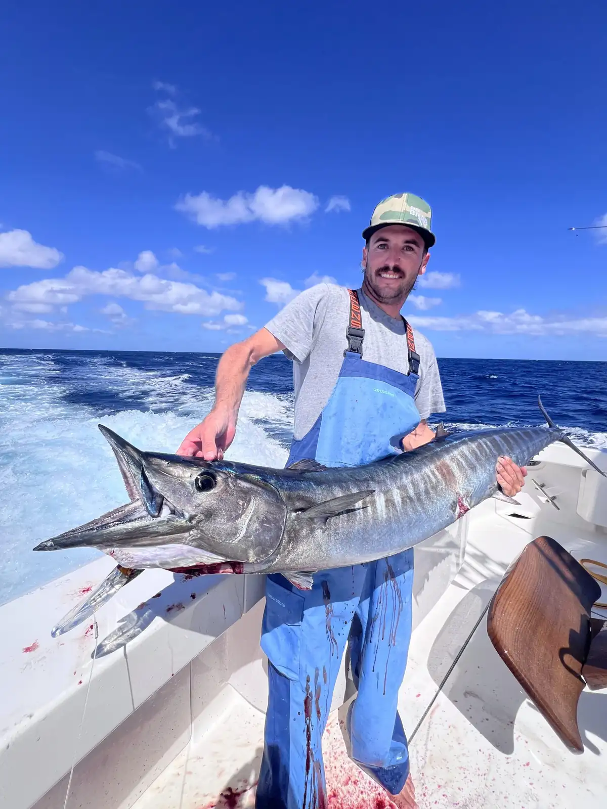 Offshore fishing action in Los Cabos